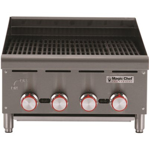 Magic Chef 24 in. Commercial Countertop Radiant Char Broiler