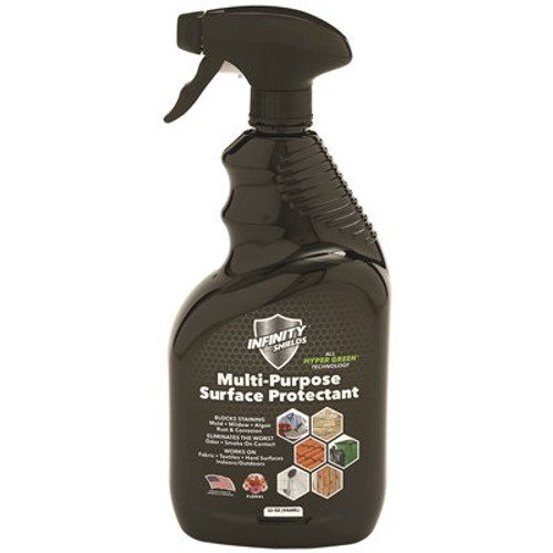 Infinity Shields 32 oz. Mold and Mildew Long Term Control Blocks and Prevents Staining (Floral)