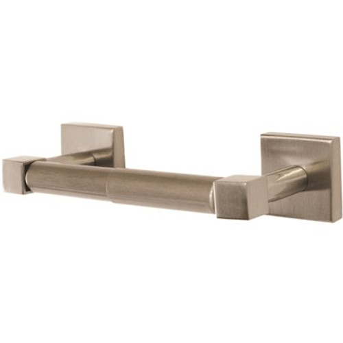 Design House Karsen Double Post Toilet Paper Holder in Satin Nickel