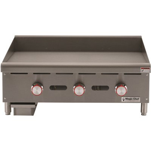 Magic Chef 36 in. Commercial Manual Countertop Griddle