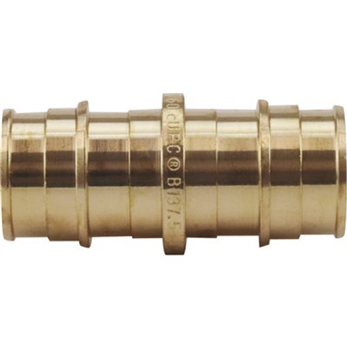 Apollo 3/4 in. Brass PEX-A Barb Coupling