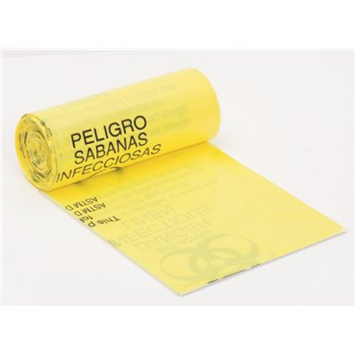 Berry Plastics 23 Gal. Yellow Infectious Waste Can Liner (200 per Case)