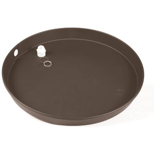 Camco 20 in. ID Plastic Water Heater Drain Pan w/ PVC Fitting Camco 20 in. ID Plastic Water Heater Drain Pan w/ PVC Fitting