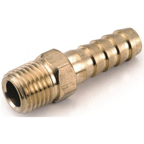 Anderson Metals 3/8 in. Barb x 3/8 in. MIP Adapter (10-Bag)