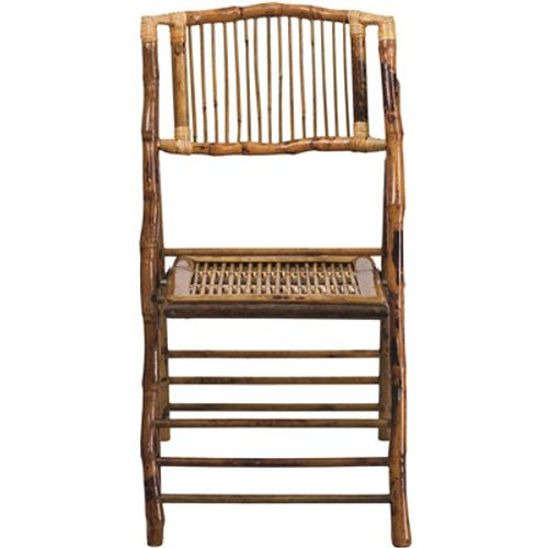 Flash Furniture Bamboo Wood Folding Chair (4-Pack) Flash Furniture Bamboo Wood Folding Chair (4-Pack)