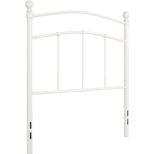 Carnegy Avenue White Twin Headboard Slat Design