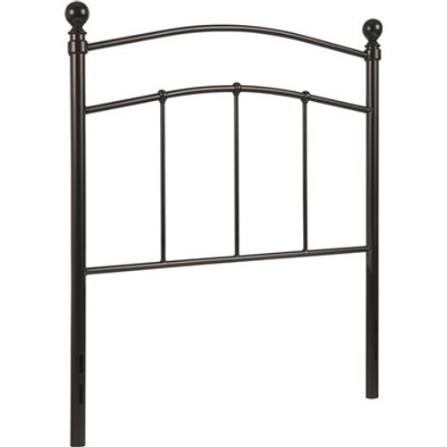 Carnegy Avenue Black Twin Headboard Slat Design