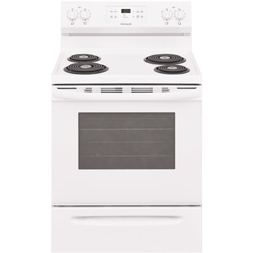 Frigidaire 30 in. 5.3 cu. ft. Electric Range with Self Clean in White