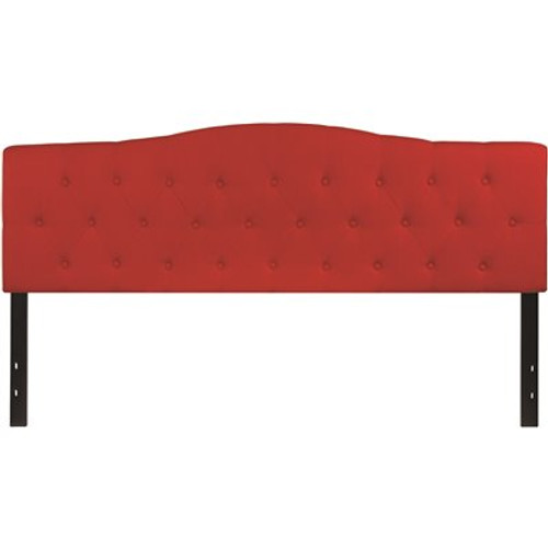 Carnegy Avenue Red King Headboard Panel Design