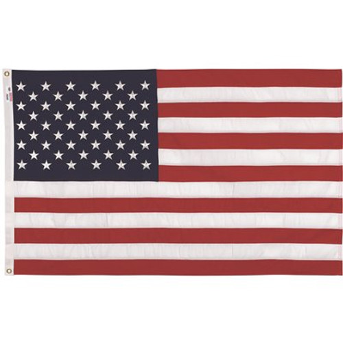 Koralex II 4 ft. x 6 ft. Spun Polyester Commercial United States Flag