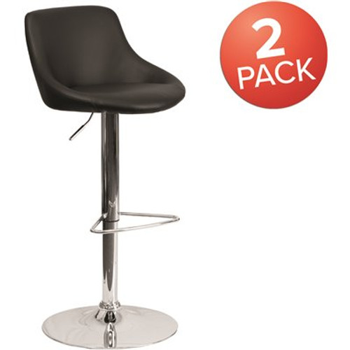 Carnegy Avenue 41.5 in. Black Bar Stool (Set of 2) Carnegy Avenue 41.5 in. Black Bar Stool (Set of 2)