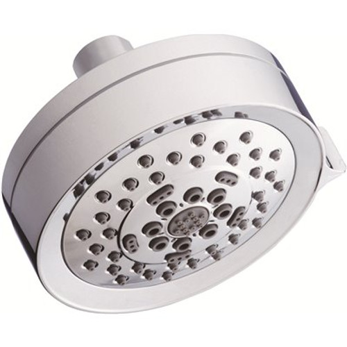 Gerber Parma 5-Spray 4.5 in. Fixed Showerhead with 2.5 GPM in Chrome