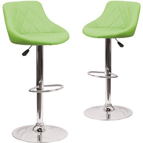 Carnegy Avenue 32 in. Green Bar stool (Set of 2) Carnegy Avenue 32 in. Green Bar stool (Set of 2)