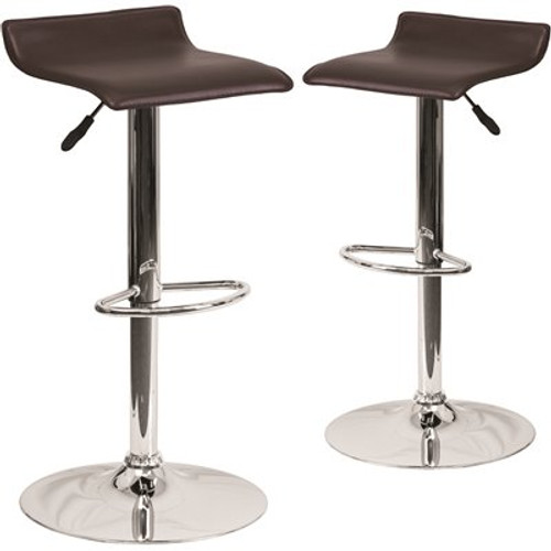 Carnegy Avenue 31.25 in. Brown Bar stool (Set of 2) Carnegy Avenue 31.25 in. Brown Bar stool (Set of 2)