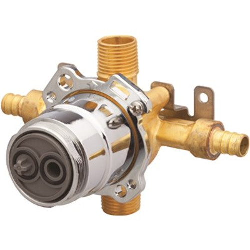 Gerber Treysta Tub and Shower Valve- Horizontal Inputs without Stops- Crimp PEX