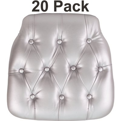 Carnegy Avenue Silver Chair Pad (Set of 20)