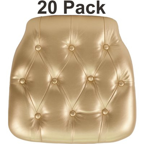 Carnegy Avenue Gold Chair Pad (Set of 20)