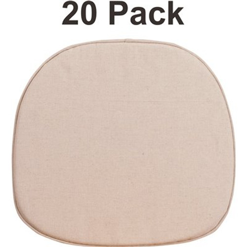 Carnegy Avenue Natural Chair Pad (Set of 20)