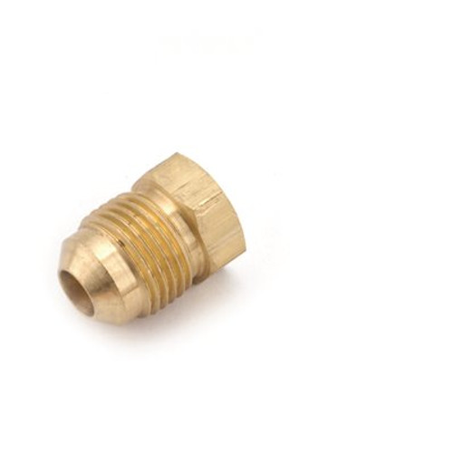 Anderson Metals 5/8 in. Flare Brass Plug (Bag of 10)
