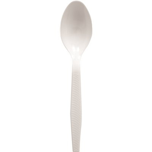 Primesource Polystyrene White Heavy-Weight Teaspoon (1000 per Case)