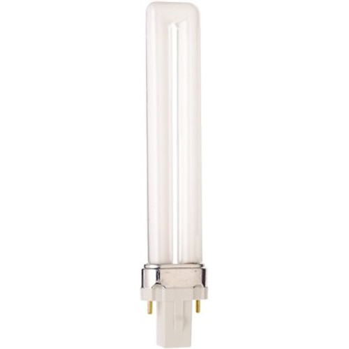 Satco 40-Watt Equivalent T4 G23 Base CFL Light Bulb, Cool White