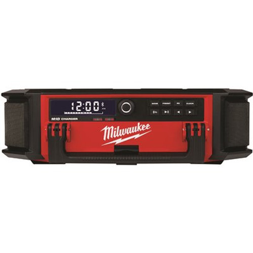 Milwaukee M18 Lithium-Ion Cordless PACKOUT Radio/Speaker with Built-In Charger