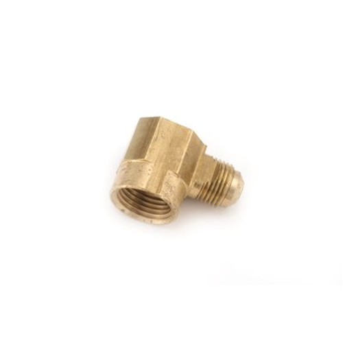 Anderson Metals 1/2 in. Flare x 3/4 in. FIP Brass Elbow (10-Bag)