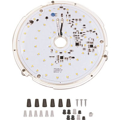 Satco 8 in. 4000K Remodel Non-IC Rated Recessed Integrated LED Kit for Shallow Ceiling