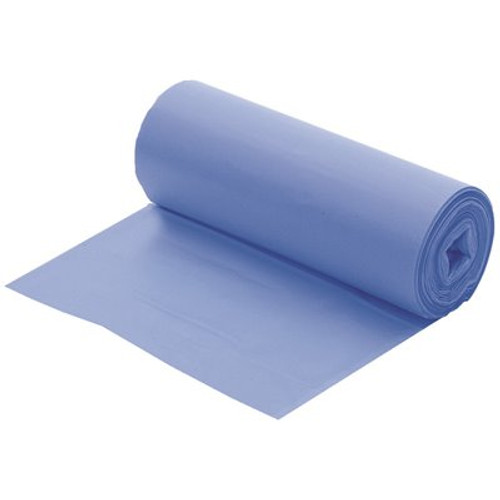 Berry Plastics 30 in. x 37 in. 20 Gal. to 30 Gal. 10 mic Blue High-Density Trash Bags (25 Bags per Rolls, 20 Rolls per Case)