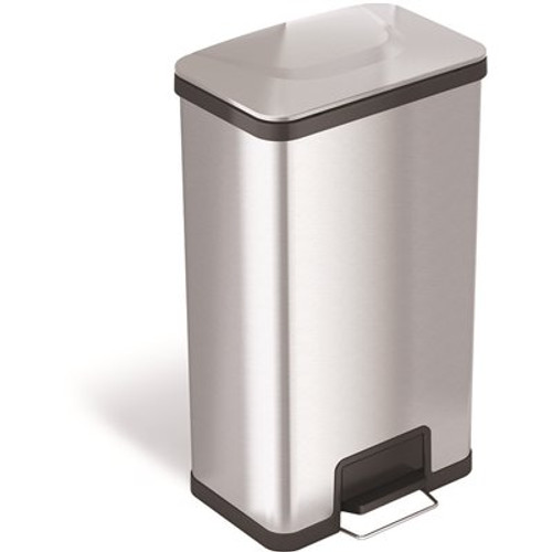 HLS COMMERCIAL 18 Gal. Step Stainless Steel Trach Can with AirStep Technology and Odor Filter HLS COMMERCIAL 18 Gal. Step Stainless Steel Trach Can with AirStep Technology and Odor Filter