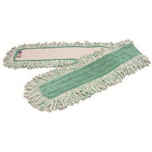Renown 48 in. Green Microfiber Dust Mop with Fringe (3-Pack)