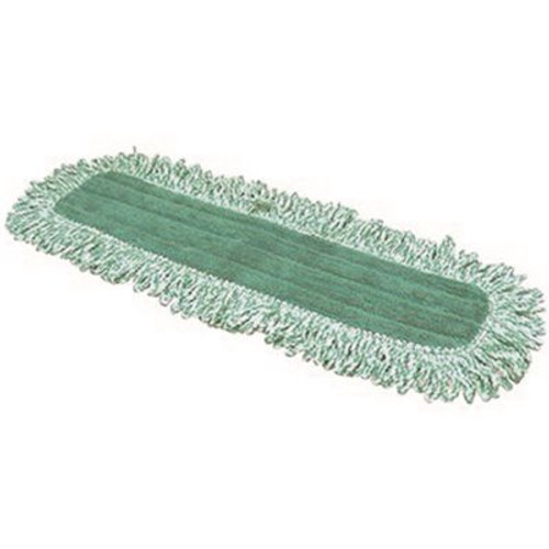 Renown 18 in. Green Microfiber Dust Mop with Fringe (3-Pack)