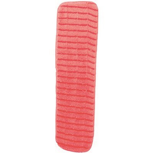 Renown 18 in. Red Scrubbing Microfiber Flat Mop Pad (3-Pack)