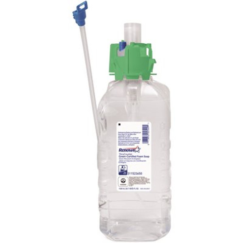 Renown Select ThruCounter 1500 ml Fragrance Free, Green-Certified- Mild Foam Handwash Refill for CXM/CXI/CXT Dispensers Renown Select ThruCounter 1500 ml Fragrance Free, Green-Certified- Mild Foam Handwash Refill for CXM/CXI/CXT Dispensers