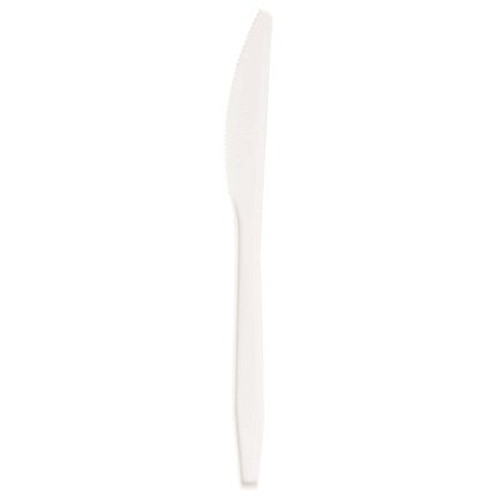 NUTRI-BON DISTRIBUTION CO., INC. Medium Weight White Polypropylene Knife (1000 per case)