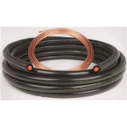 Mueller Streamline 3/8 in. x 3/4 in. x 1/2 in. x 35 ft. Air Conditioner DURAGUARD UV Lineset