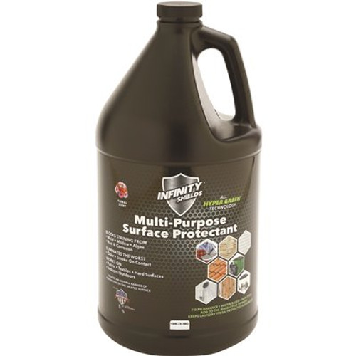 Infinity Shields 1 Gal. Mold and Mildew Long Term Control Blocks and Prevents Staining (Floral) (Case of 4)