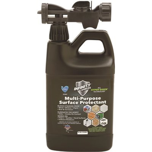 65 oz. Mold& Mildew Long Term Control Blocks and Prevents Staining(Fresh & Clean) House Wash Hose end Sprayer(Case of 6)