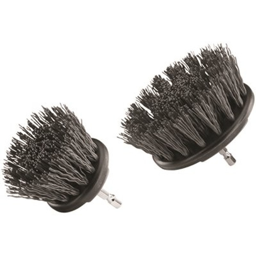 RYOBI Hard Bristle Brush Cleaning Kit (2-Piece)