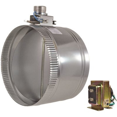Suncourt 12 in. Motorized Adjustable Damper Normally Open