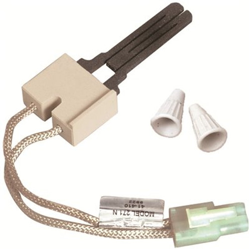 White Rodgers Hot Surface Ignitor With 4-1/2 in. Leads, N Style Mounting Block