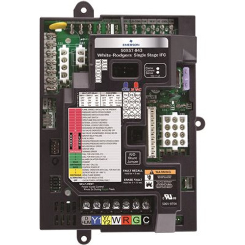 Emerson Universal Single Stage Furnace Control Kit for 120V Hot Surface Ignition and ECMx Constant Torque Blowers