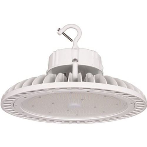 Sylvania ValueLED 1 ft. 320-Watt Equivalent Integrated LED Dimmable White UFO High Bay Light, 5000K Sylvania ValueLED 1 ft. 320-Watt Equivalent Integrated LED Dimmable White UFO High Bay Light, 5000K