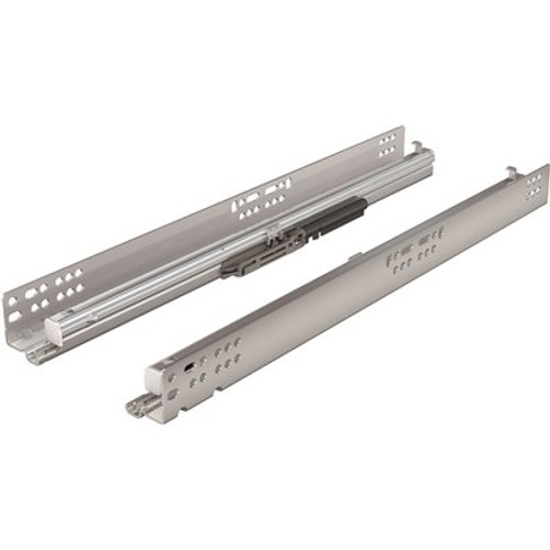 Hettich Quadro V6, 21 in. Full Extension Drawer Slide 5-Pairs (10 Pieces)