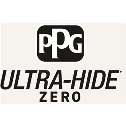 PPG 1 gal. Ultra-Hide Zero #PPG1001-1 Delicate White Flat Interior Paint