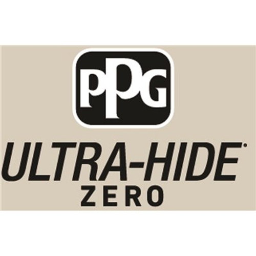 PPG Ultra-Hide Zero 1 gal. #PPG1024-4 Moth Gray Semi-Gloss Interior Paint