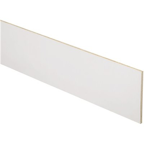 Vesper White Shaker Assembled Plywood 96 in. x 4.5 in. x 0.125 in. Kitchen Cabinet Matching Toe Kick Vesper White Shaker Assembled Plywood 96 in. x 4.5 in. x 0.125 in. Kitchen Cabinet Matching Toe Kick