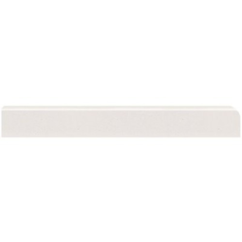 MagickWoods 21 in. Cultured Marble Right Sidesplash in White