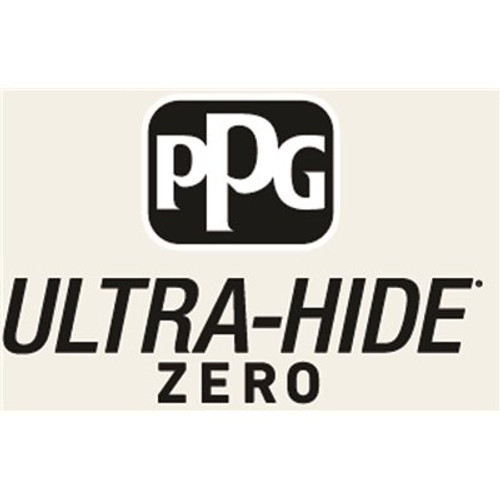 PPG Ultra-Hide Zero 1 gal. #PPG1006-1 Gypsum Satin Interior Paint