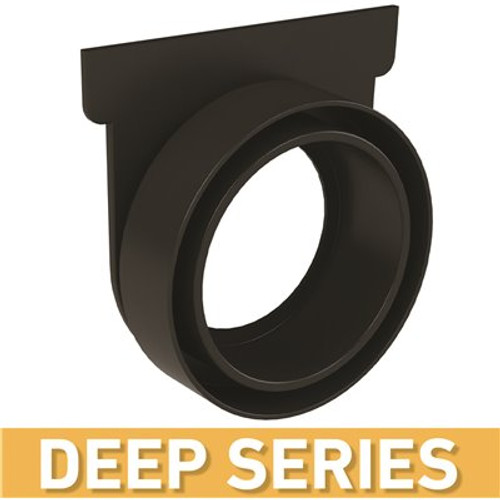 U.S. TRENCH DRAIN Deep Series End Cap Multi Pipe Adapter